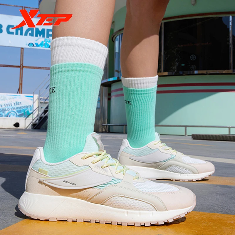 

Xtep Fugu Xin 70 Shoes Women Sport Shoes Female Running Shoes Summer Breathable Comfortable Sneakers For Outdoors 878118320032