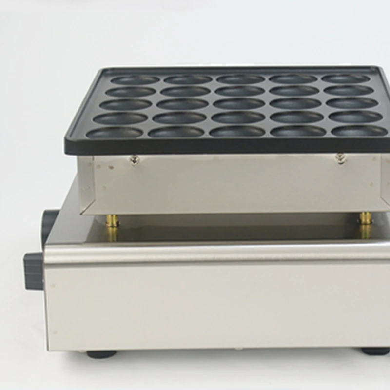 25 отверстий мини голландская машина для блинов нержавеющая сталь в форме сердца