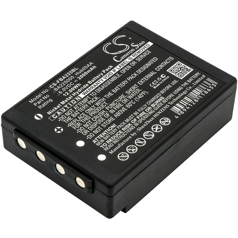 

2000mAh HBC 005-01-00615 BA206000 BA205000 FuB05AA BA206030 BA225000 BA205030 Hub05AA FuB05XL BA225030 Battery for Linus 6