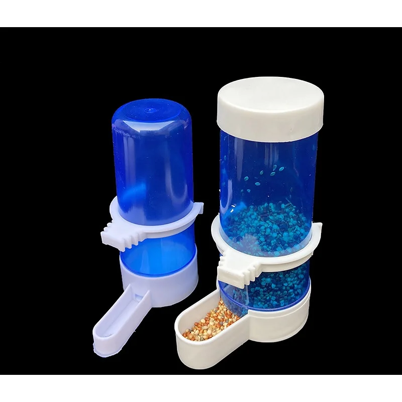 

Pet Bird Automatic Drinker Feeder Blue Bird Feeder Bird Cage Parrot Feeding Tool Automatic Feeder Bowls And Drinkers 1 Pc