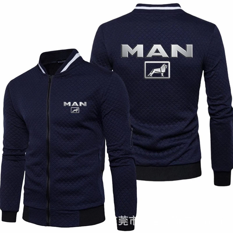 

Jacket Men Anime for MAN Car Logo Print Casual HipHop Harajuku Gradient High Quality Cotton Men's baseball jacket
