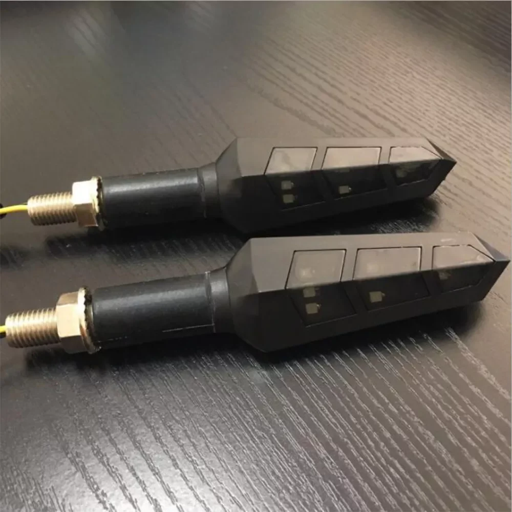 

1Pair Universal Motorcycle LED Mini Turn Signal Eagle Eye Shape Turn Indicators
