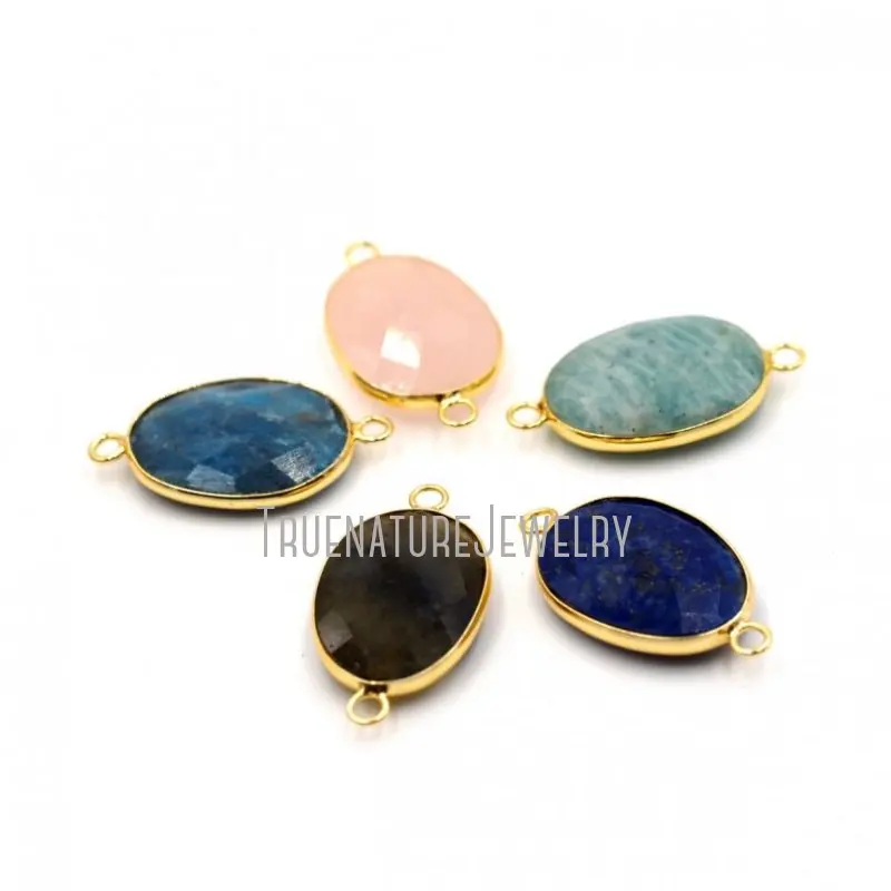 

PC32616 10 шт. граненый лазурит хризопраза, апатит, камень, подвеска, золотое покрытие, фоторазъем 17x31 мм