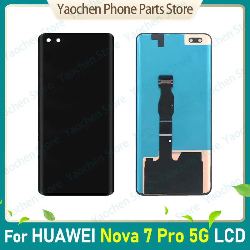 

Original Amoled 6.57 inch Black For Huawei Nova 7 Pro 5G JER-TN10 JER-AN10 LCD Display Screen Touch Digit. Panel Assembly