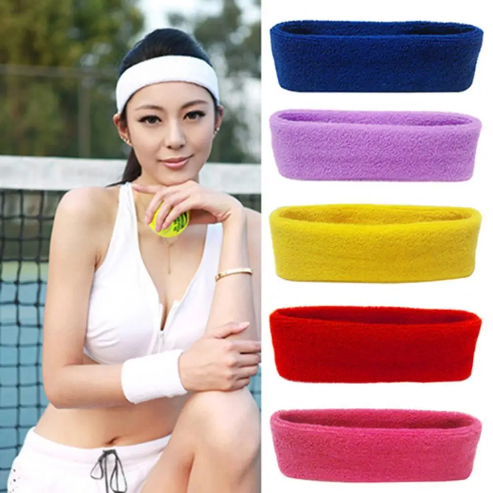 

Headband Elastic Absorbent Fabric Sport Headband for Exercise