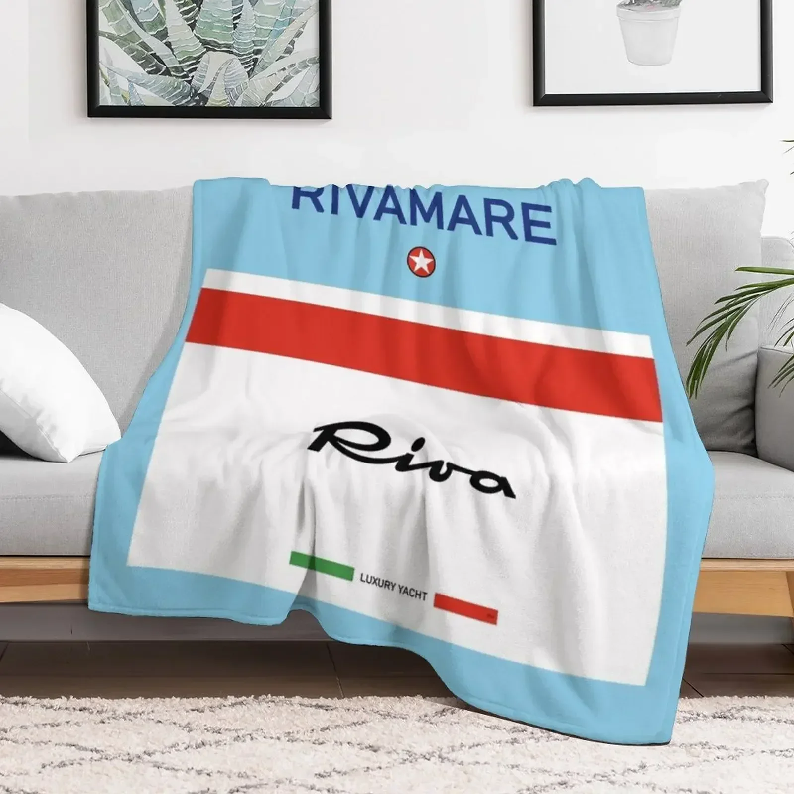 Роскошное одеяло для яхты Riva Rivamare Aquarama Riviera туристическое тонкое роскошное ретро