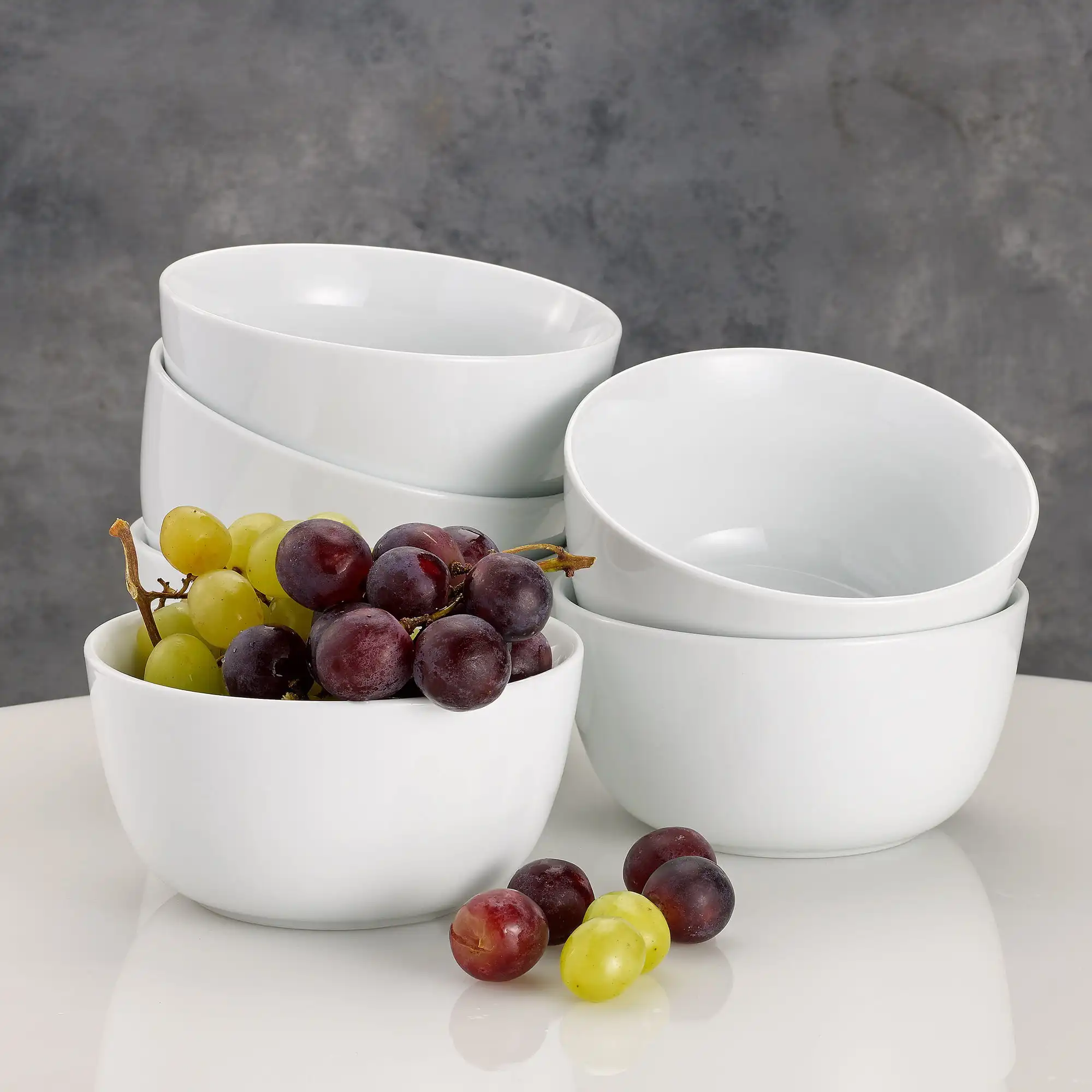 

Better Homes and Gardens White Porcelain Stanton Bowl, Set of 6
