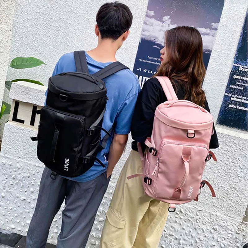 

New Waterproof Multi-purpose Backpack Women's Portable Large-capacity Lightweight Travel Bag Backpack Trendy Student Schoolbag