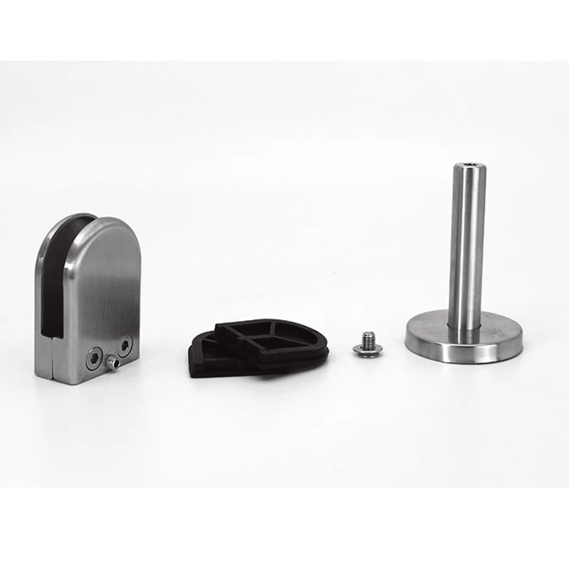 Зажимы для стекла из нержавеющей стали 304 регулируемый стеклянный держатель