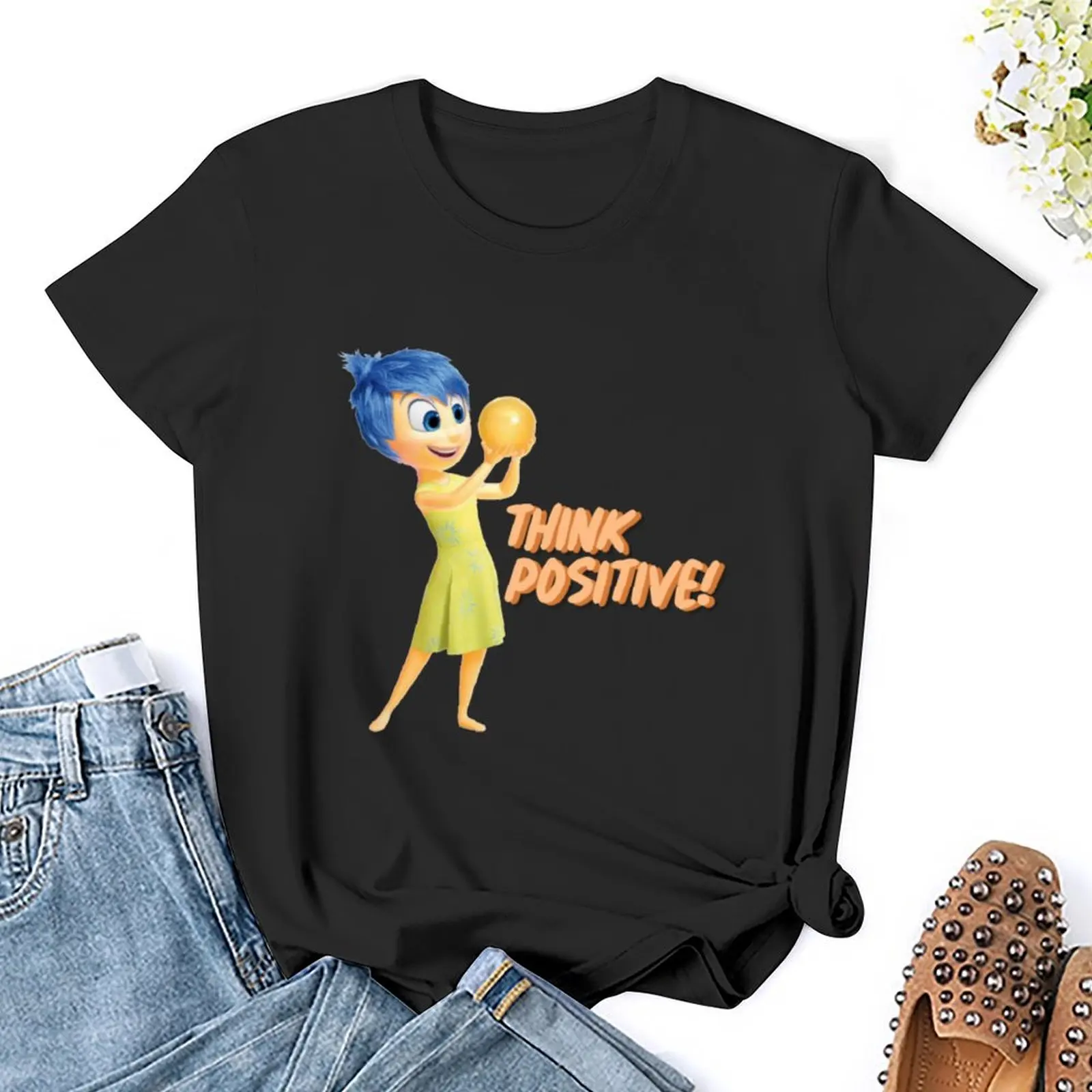 Женская футболка с изображением радости милые топы милая одежда эстетическая