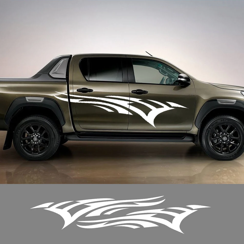 

Wholesale Pickup Door Side Stickers for Toyota Hilux Tacoma Ford F150 Silverado Nissan Navara Isuzu D-Max Decal Car