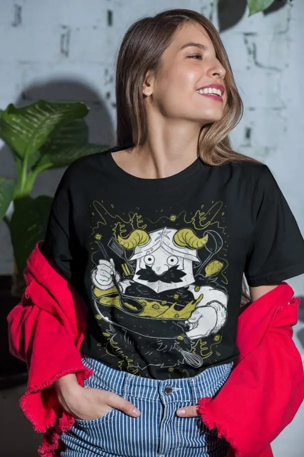 Senshi футболка для еды вкусные в подземелье Подарочная рубашка все размеры