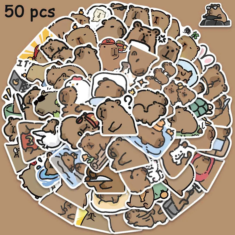 

10/50 шт., наклейки для ноутбука, чемодана, скейтборда, велосипеда