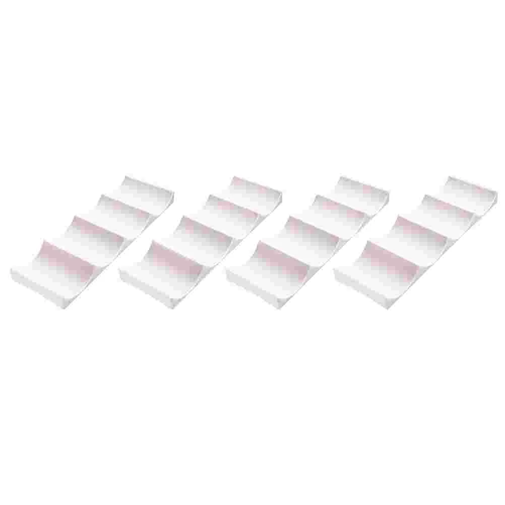 

4pcs Storage Racks Display Mats Countertop Racks for Home Bar