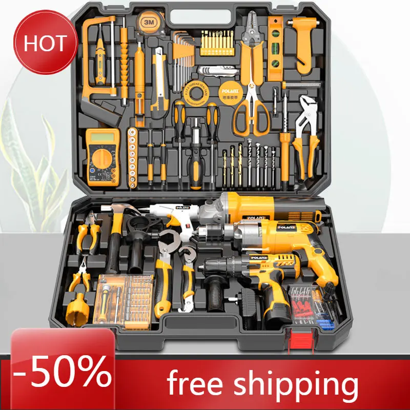

Electrician Tools Tool Box Garage Accessories Multifunctional Suitcase Tool Box Organizer Garage Storage Caja Herramientas Box
