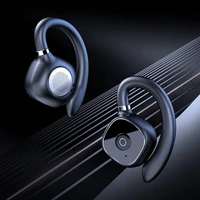 tws bluetooth earphones with microphones sport ear hook led display wireless headphones hifi stereo earbuds waterproof headsets