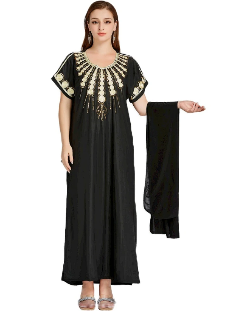Summer New African Dresses For Women Vetement Femme Dashiki Abaya Print Maxi Dress Africa Clothes Dashiki Ankara Dresses Summer