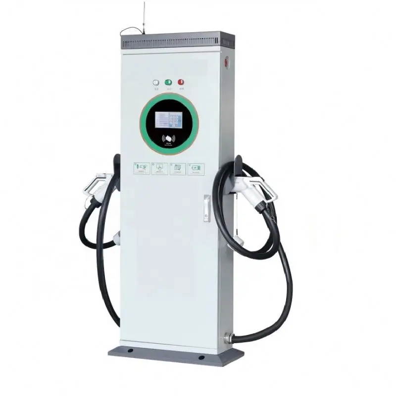 

EV charger manufacturers integrated AC+DC 60kw 120kw CCS Chademo Type2 EV DC charging pile electric vehicle car charging station