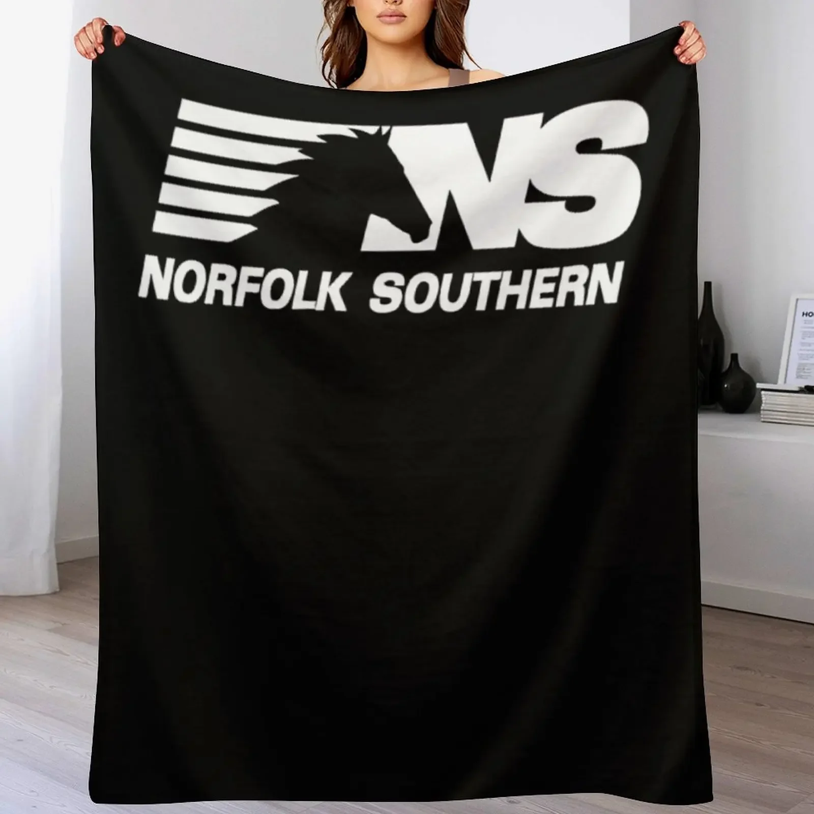 Фланелевое одеяло Norfolk Southern Railway