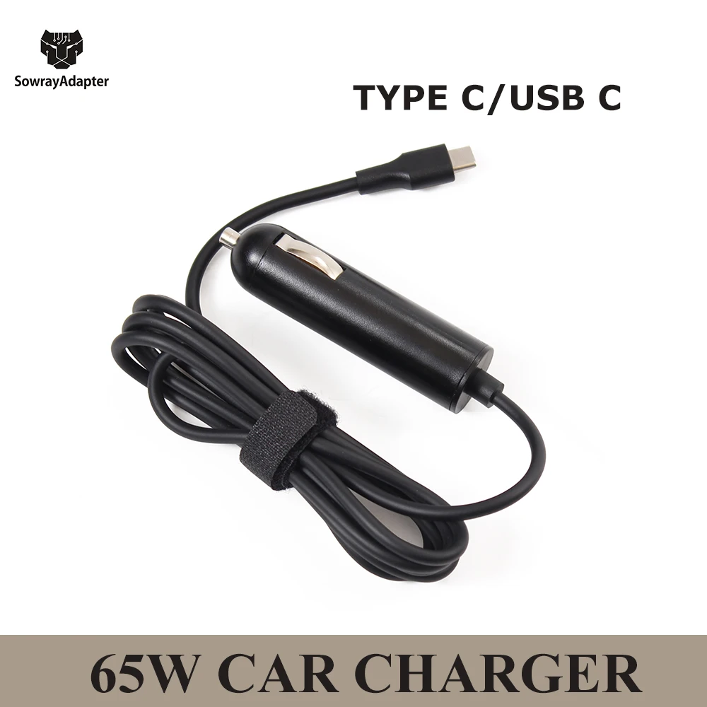 Автомобильное зарядное устройство USB C 65 Вт для MacBook ASUS ZenBook lenovo dell Xiaomi air HP Sony iPhone |