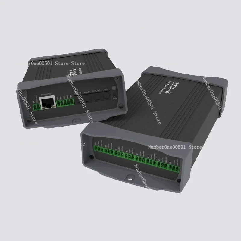 Фото 300A-8 24-битная карта сбора данных Ethernet с восемью каналами дискретизации частотой 128 кГц, наносекундная синхронизация №3