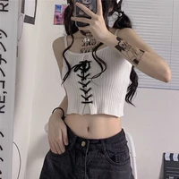 2022 summer women sleeveless loose bottom shirt tank top female vest solid pullovers crop tops ladies casual tank top vest a35