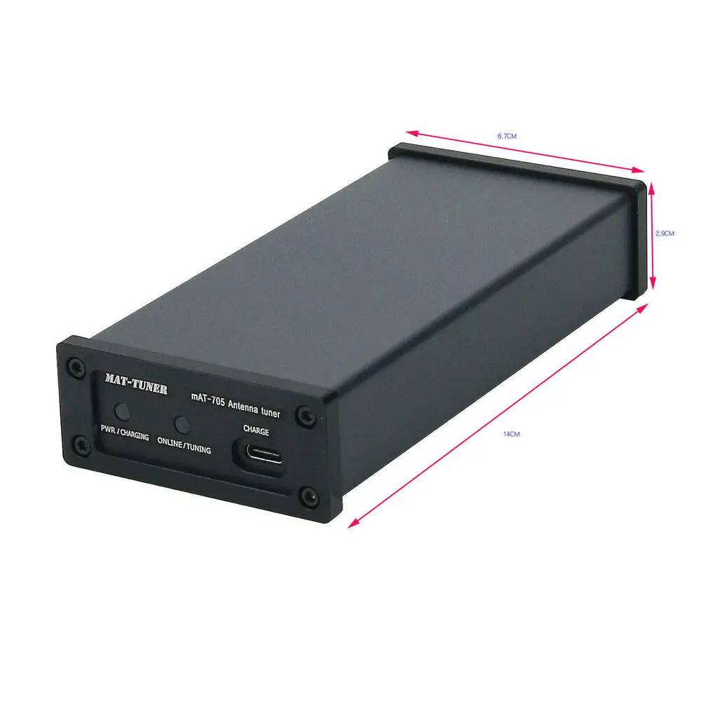 MAT-705PLUS Automatic Antenna Tuner For ICOM IC-705 QRP HAMRADIO POTA SOTA