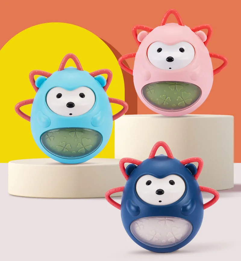 

Baby Rattles Toy Non-invertible Design Fun Toys Baby Teether Rattles Newborn Educational Toys