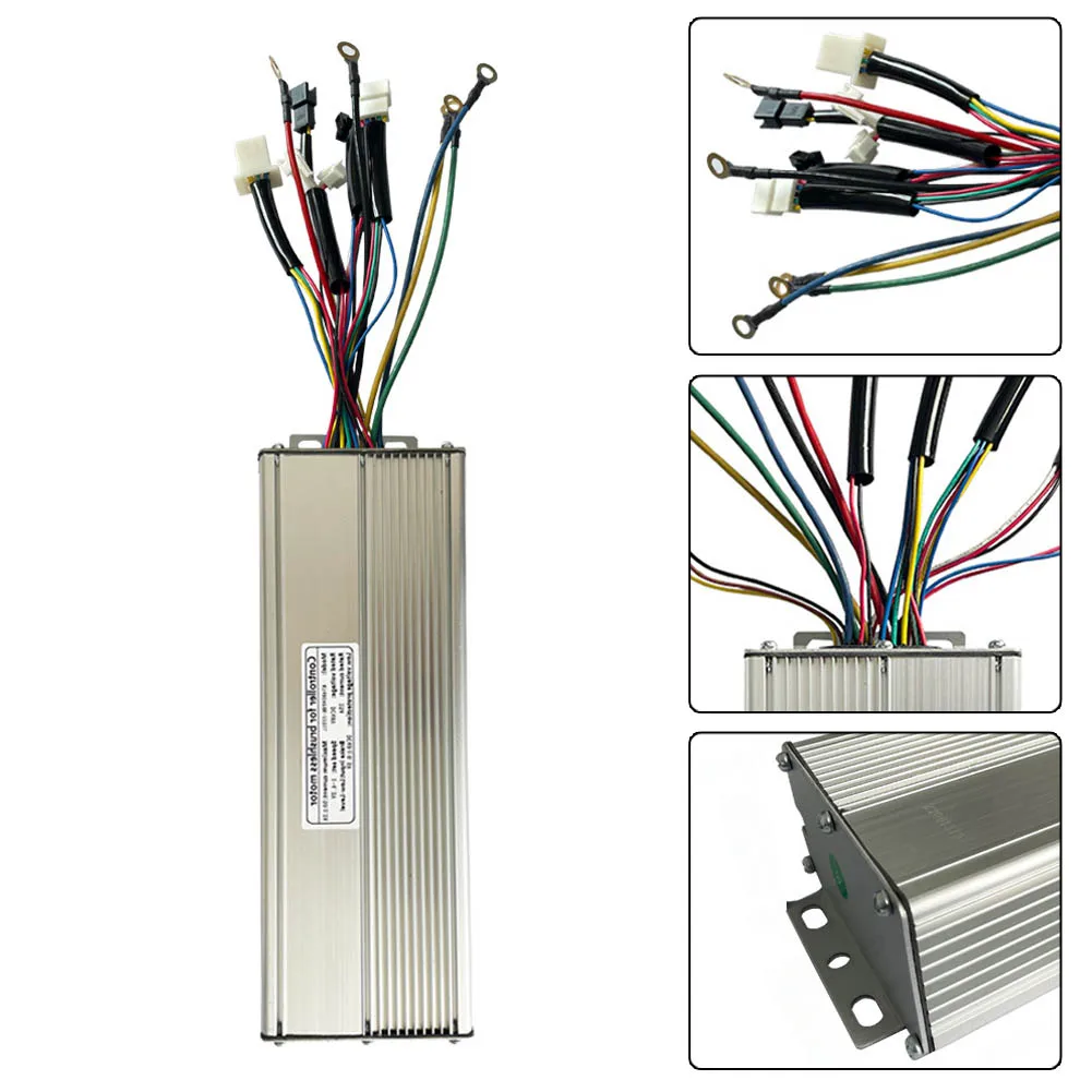 

Контроллер электровелосипеда MTB двигатель SM разъем Sinewave алюминий + пластик DC 48V электрический велосипед для 3000W Бесщеточный цвет