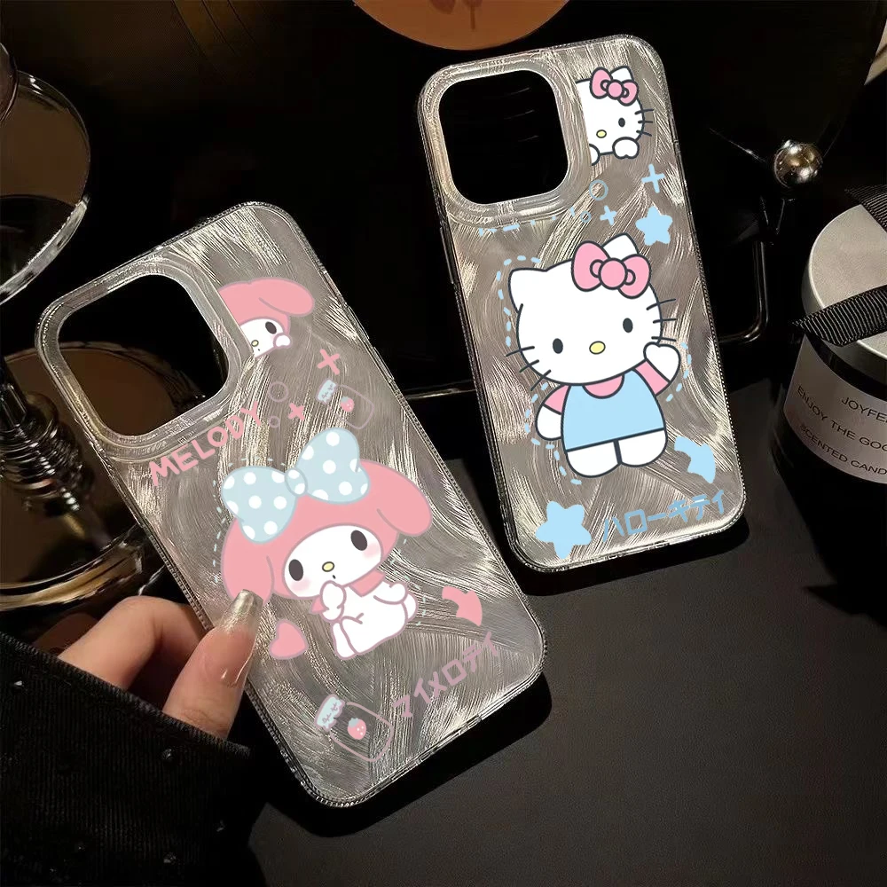 Hello Kitty Kuromi Melody Cinnamoroll Phone Case Cover FOR Ifininx HOT 50 40 40I 30 30I 12 12I 11 10 9 8 P LITE PRO PLAY NFC