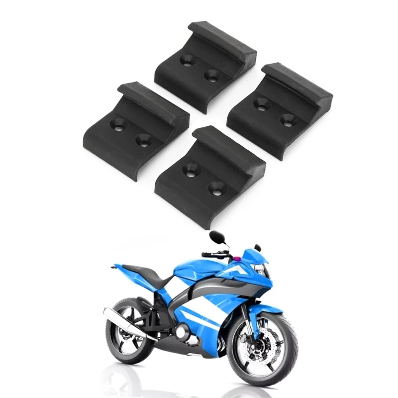 

4 Pack Jaw Protectors Plastic Tire Changer Clamp Cover Jaw Protectors Guard Protective Covers for Motorcycle Vehicles