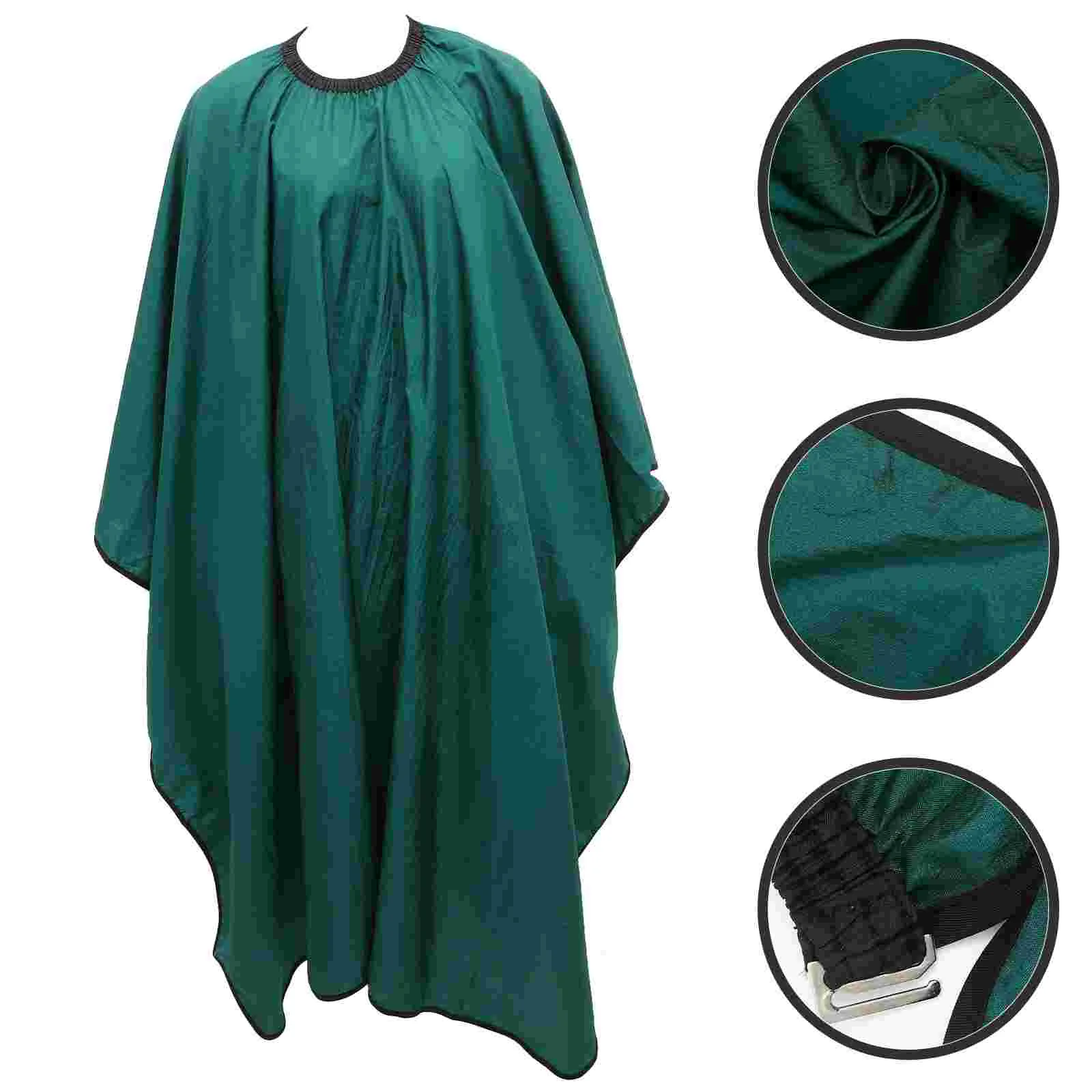 

3 Pc Perm Dyed Hairdressing Cloth Scarf Barbershop Smock Salon Cape Cutting Cloak Pongee Haircut Adults