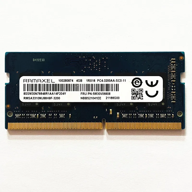 RAMAXEL DDR4 RAMs 4 Гб 3200 МГц Lapptop память SODIMM DDR4 4 Гб 1RX16 PC4-3200AA-SC0-11