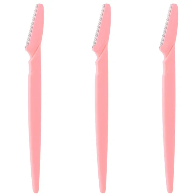 

Women's Razors Makeup Facial Eyebrow Lip Hair Remover Sharp Stainless Steel Cutting Knife Safety 3Pcs/Set
