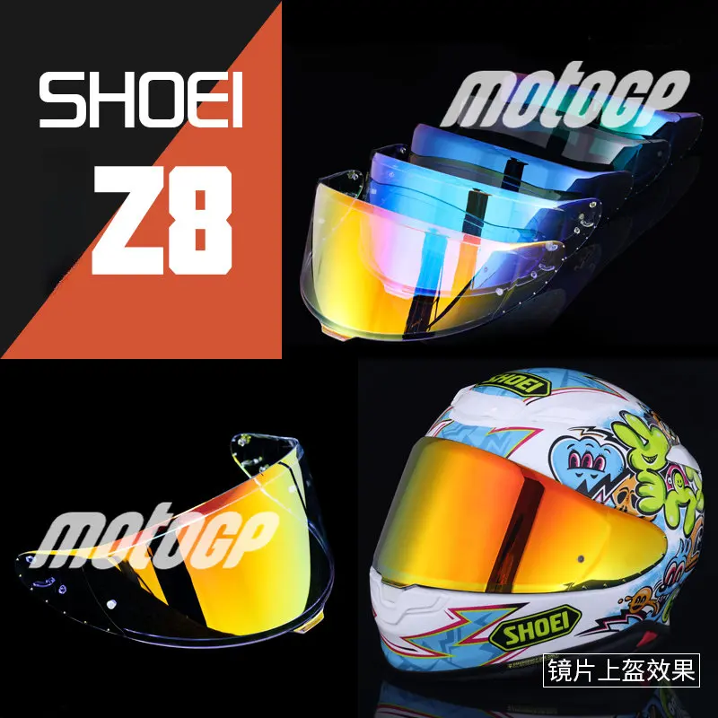 Shoei CWR-F2 Visor for SHOEI Z8 RF1400 NXR2 CWR-F2 Uv-cut Full Face Capacete Lens Sunshield Motorcycle Helmet Accessories