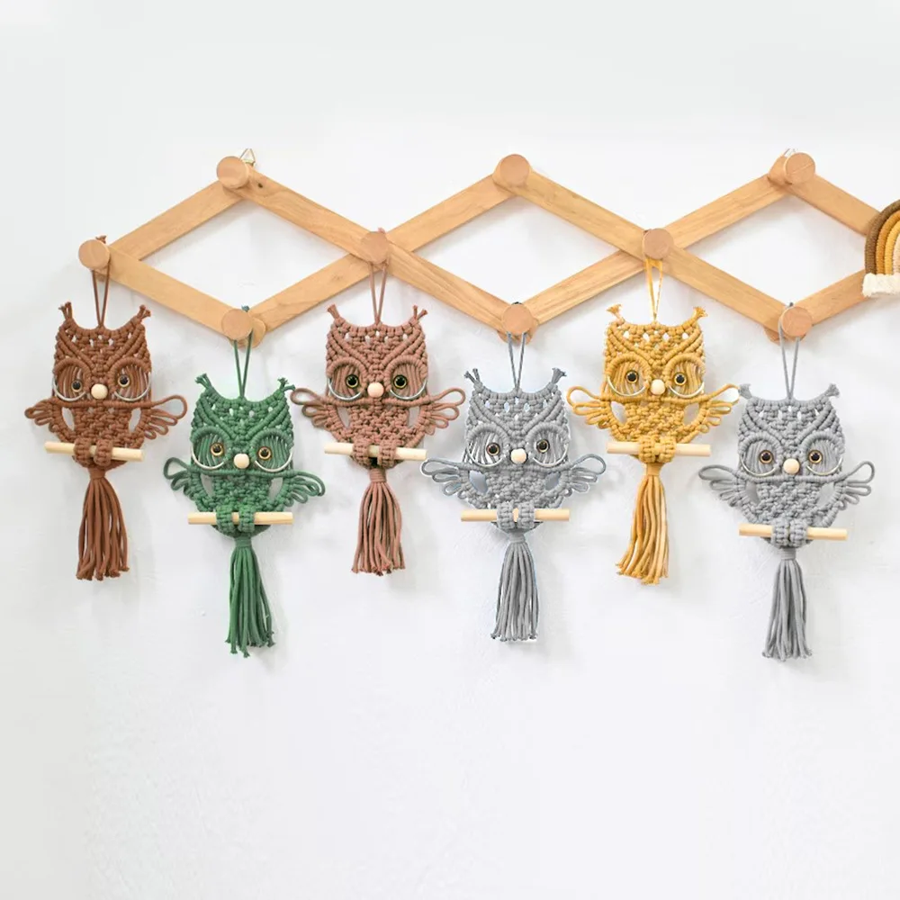 Настенный Гобелен В Скандинавском Стиле С Совами Богемная Декоративная Деталь
