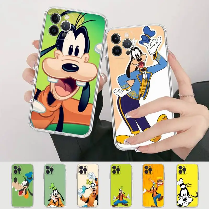 

Disney Goofy Dog Phone Case For iPhone 14 13 12 Mini 11 Pro XS Max X XR SE 6 7 8 Plus Soft Silicone Cover