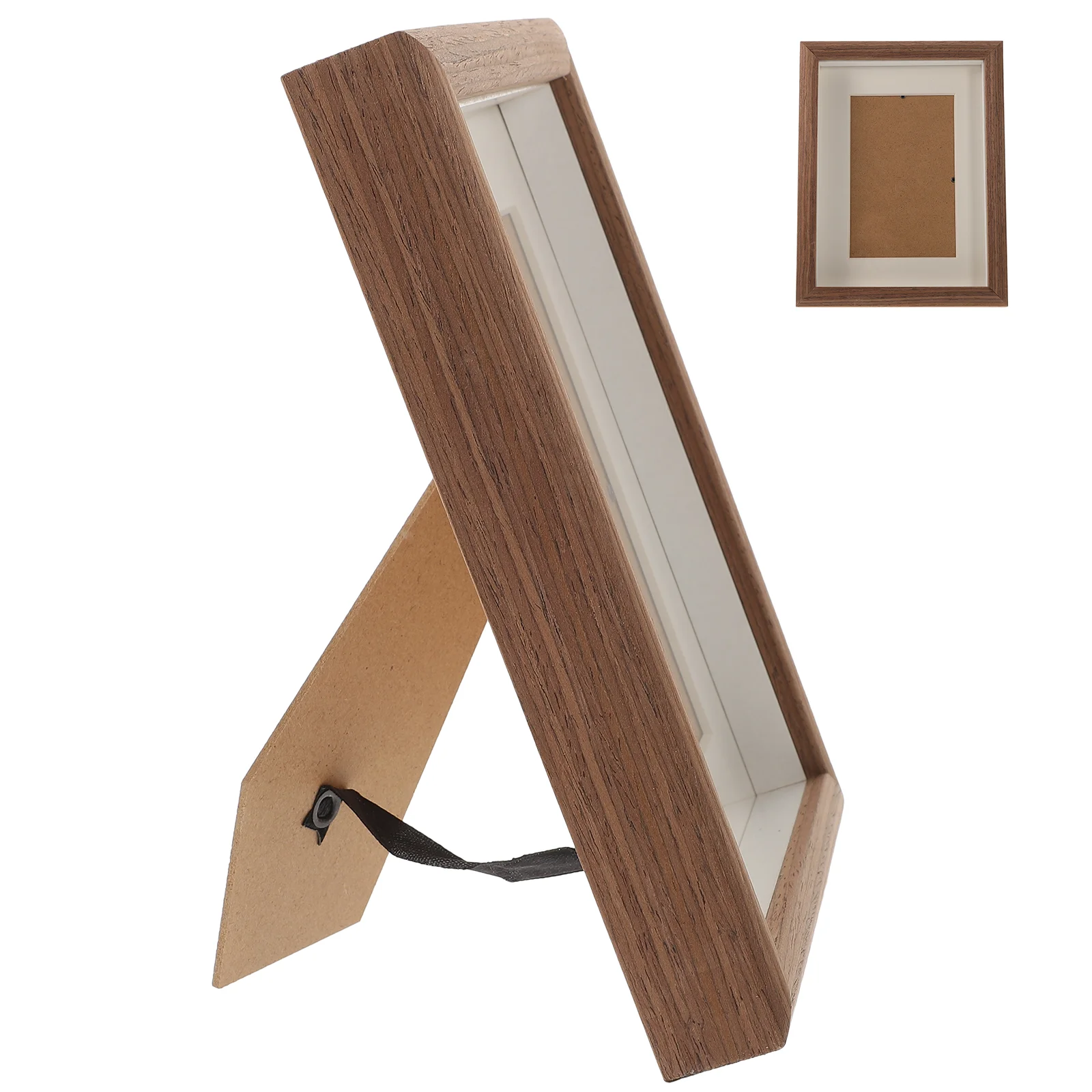 

Wooden Picture Frame Desktop Standing Photo Frame Wall Hanging Photo Display Frame