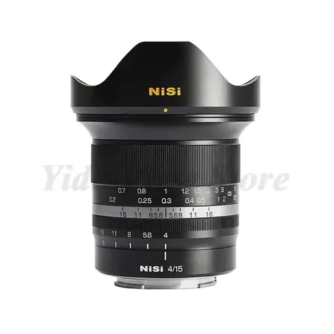 NiSi 15 мм F4 Полнокадровый супер широкоугольный объектив для Sony E Canon RF Nikon Z Fujifilm X Leica L Mount беззеркальная камера