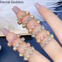 925 sterling silver brand new natural opal rings ladies ring colorful opal luxury elegant jewelry for women
