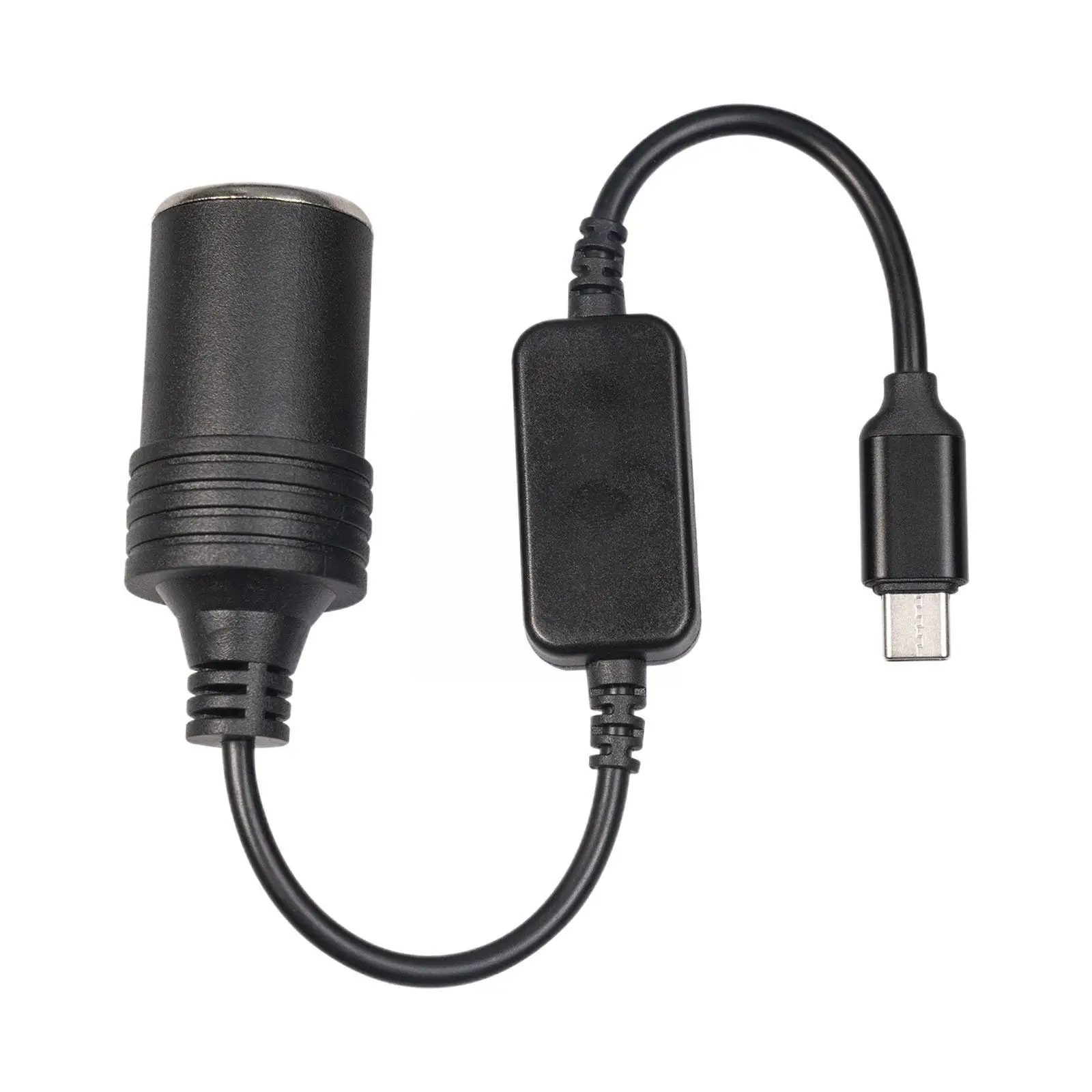 

USB C Type C To 12V Car Cigarette Lighter Socket Female Converter Adapter Cord For Car Cigarette Lighters Car Vacuum Cleane K2N6