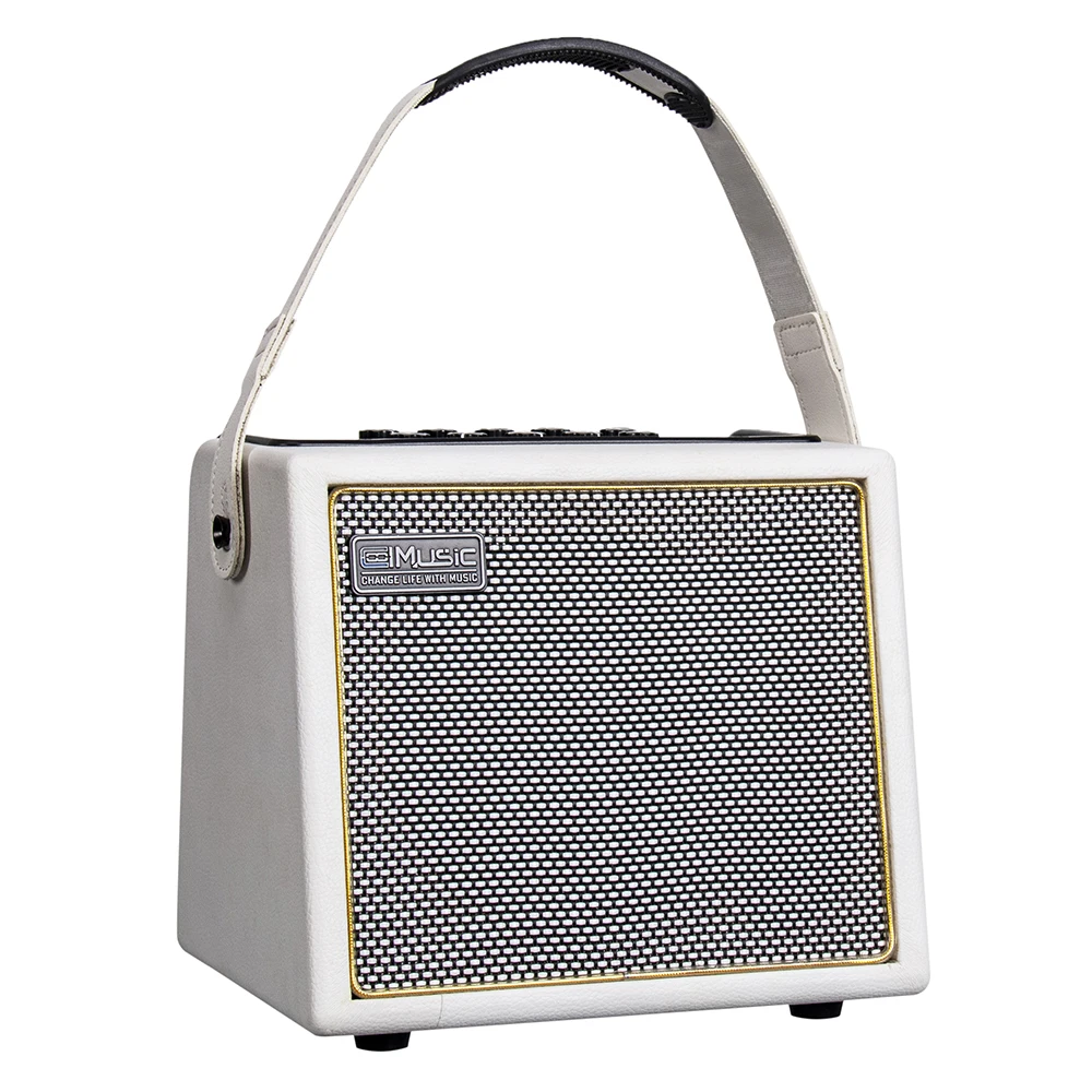 Фото COOLMUSIC BP-MINI Портативный гитарный усилитель с питанием от батареи, 30 Вт, для акустической гитары №2