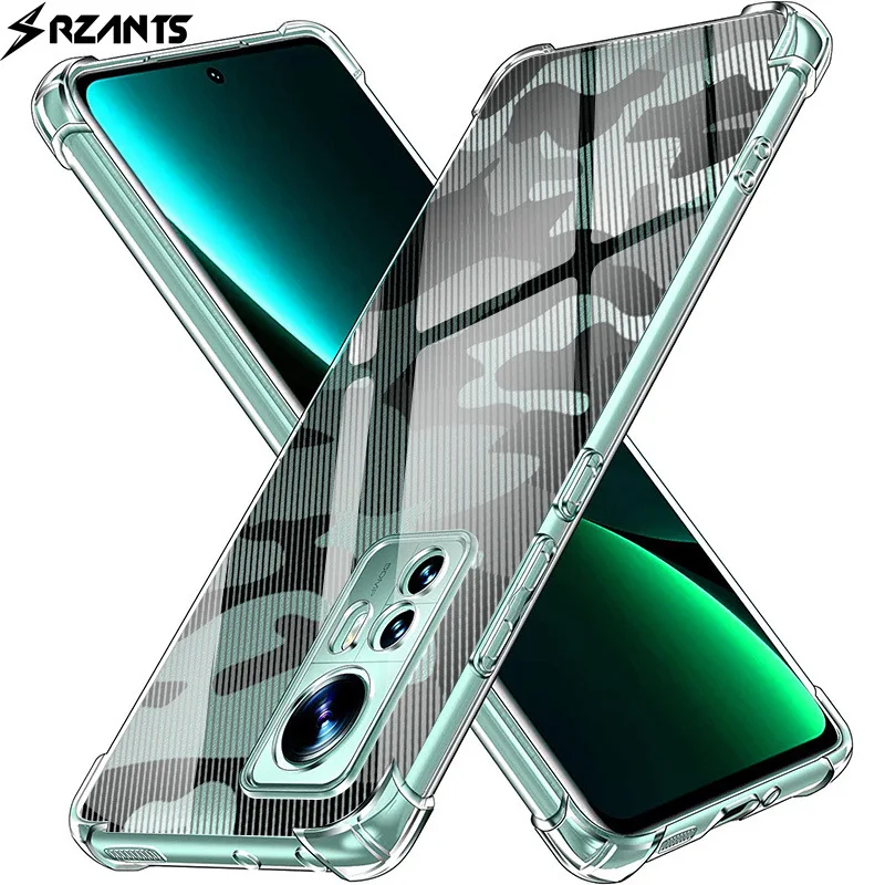 

Case for Xiaomi 12XMI12TPro Mobile Phone Shell Translucent Four Corners Anti-fall