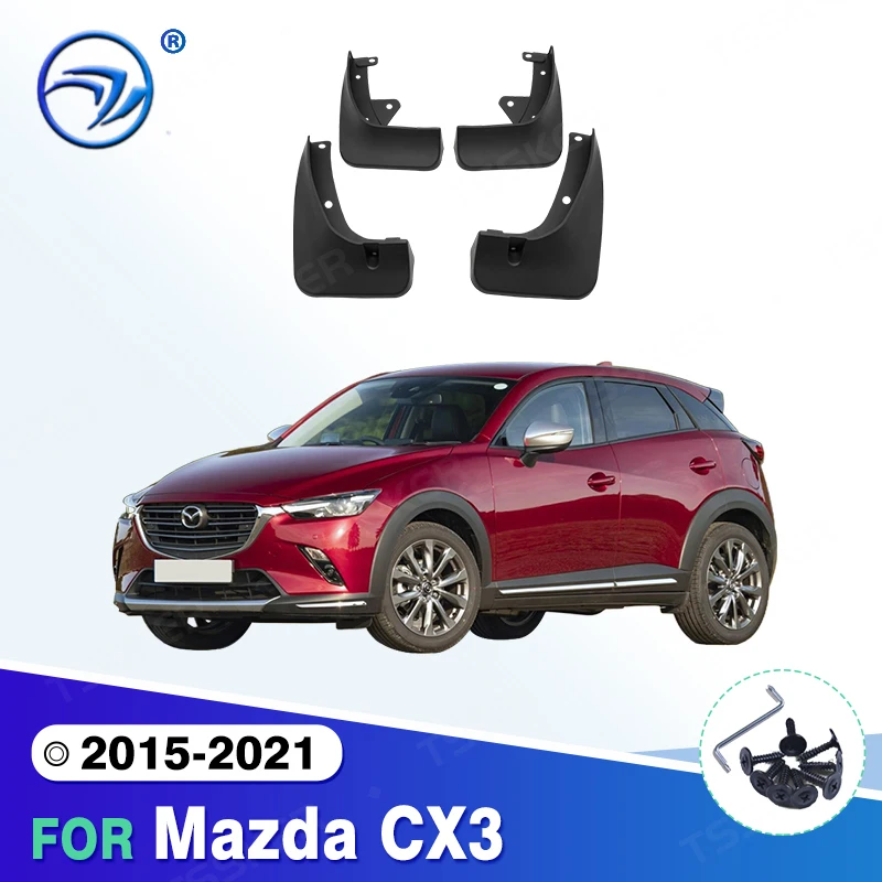

Для Mazda CX-3 CX3 2015-2021 2016 2017 2018 2019 2020 автомобильные брызговики брызговики брызговики брызговики аксессуары для крыльев
