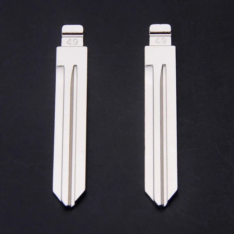 

Keychannel 10 шт. #49 Автомобильный ключ без надписей NSN14R ключ с дистанционным управлением без надписей для Nissan новые модели Chevrolet Captiva Замена