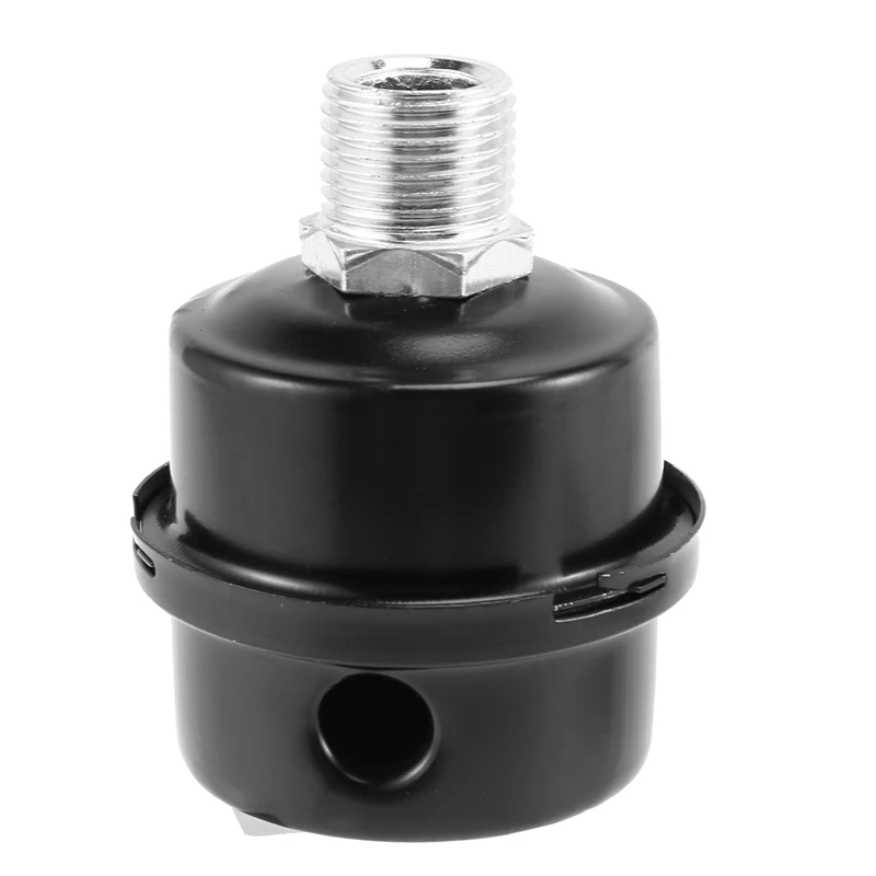 

3/4inch 20mm Thread Metal Air Compressor Intake Filter Noise Muffler Silencer