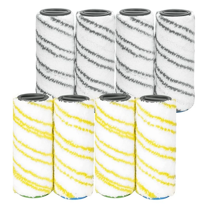 

8 шт. Сменные ролики для Karcher FC7 FC5 FC3D FC3, роликовая щетка для очистки пола