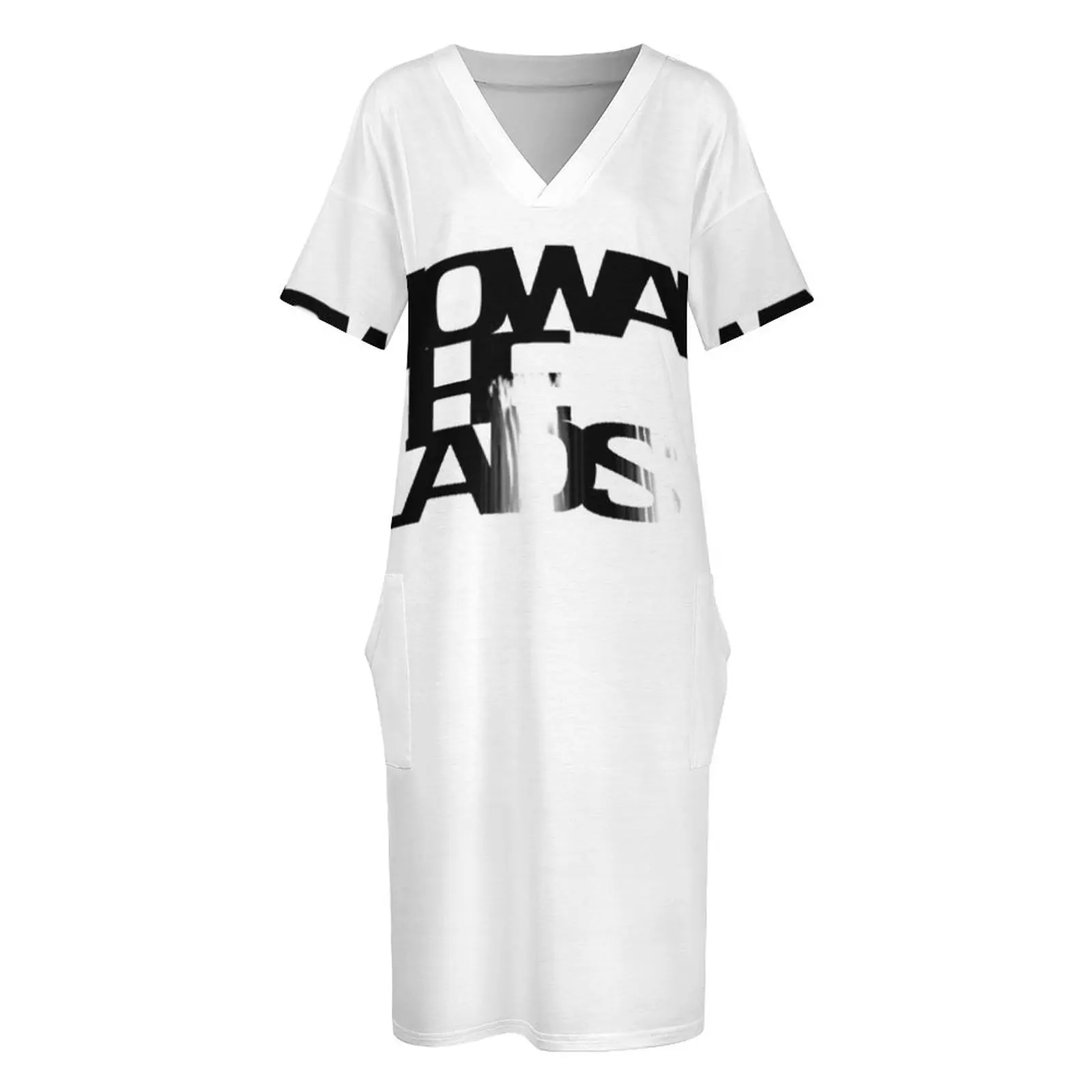 HOWAY the Lads Свободное платье с карманами Женское летнее Вечерние платья для женщин