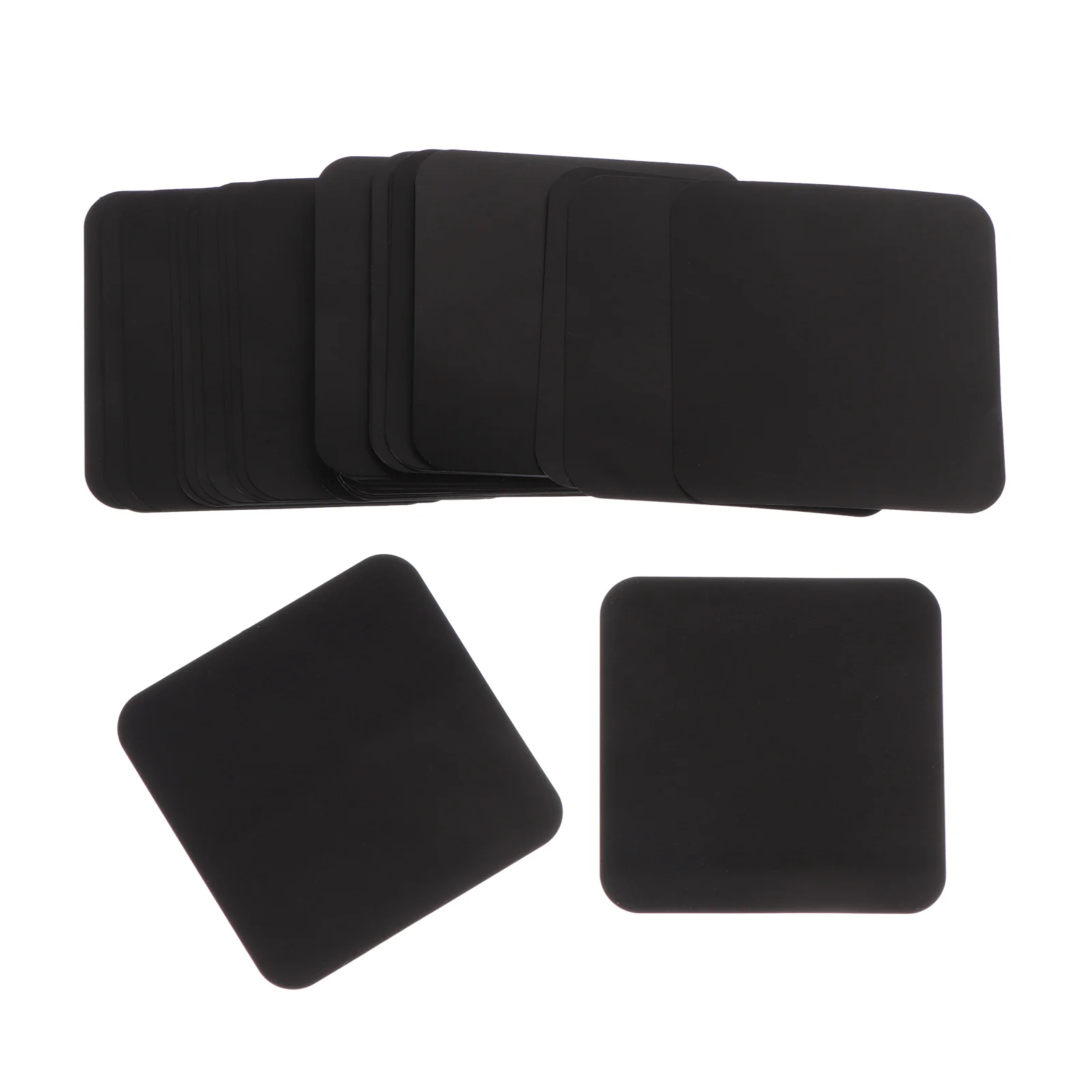 

50 Pcs Accessories Ornament Anti-oxidation Paper Black Silverware Tarnish Strips