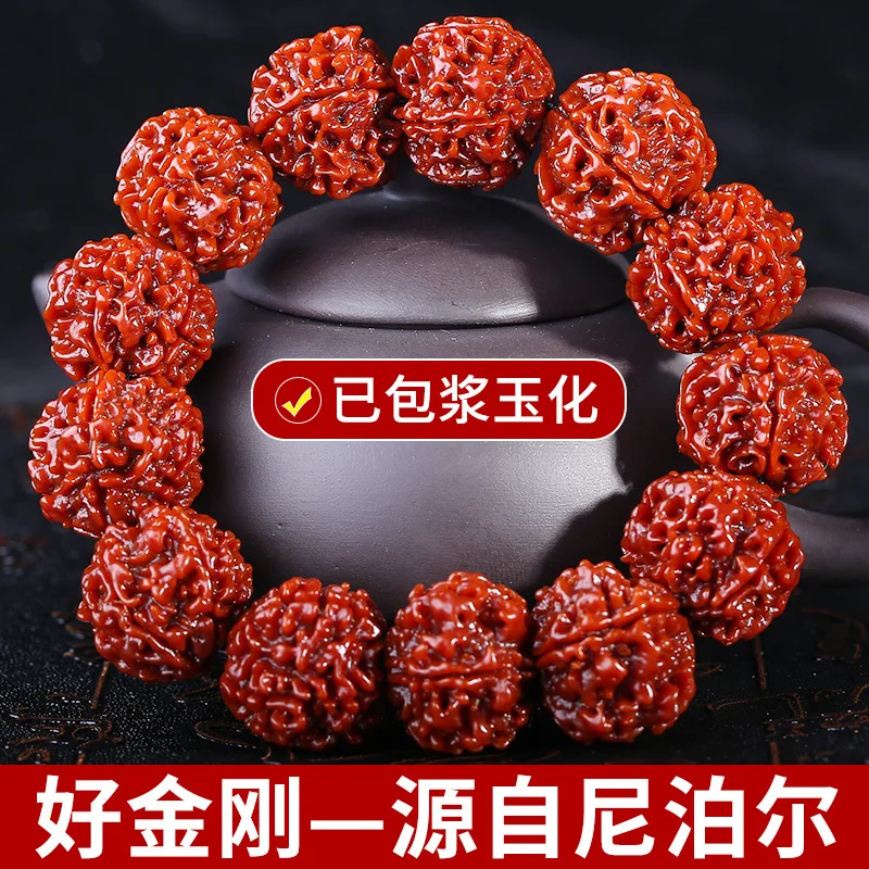 Прямые продажи с фабрики Непал Рудракша машина кисть Цзинанг Бодхи пять граней